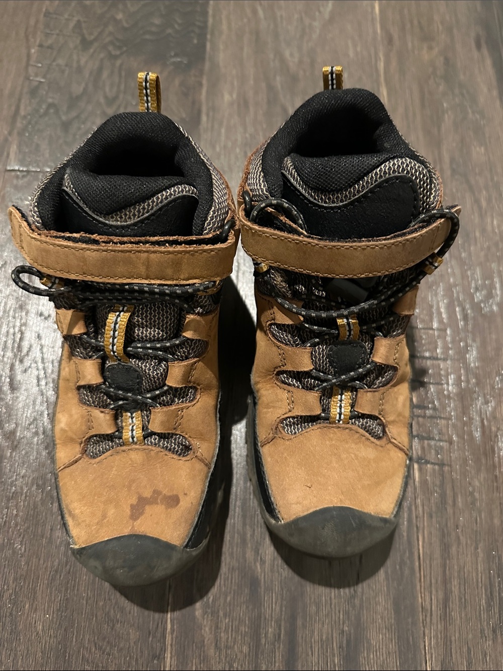 Keen Kids Brown and Black Outdoor Lace-Up Boots